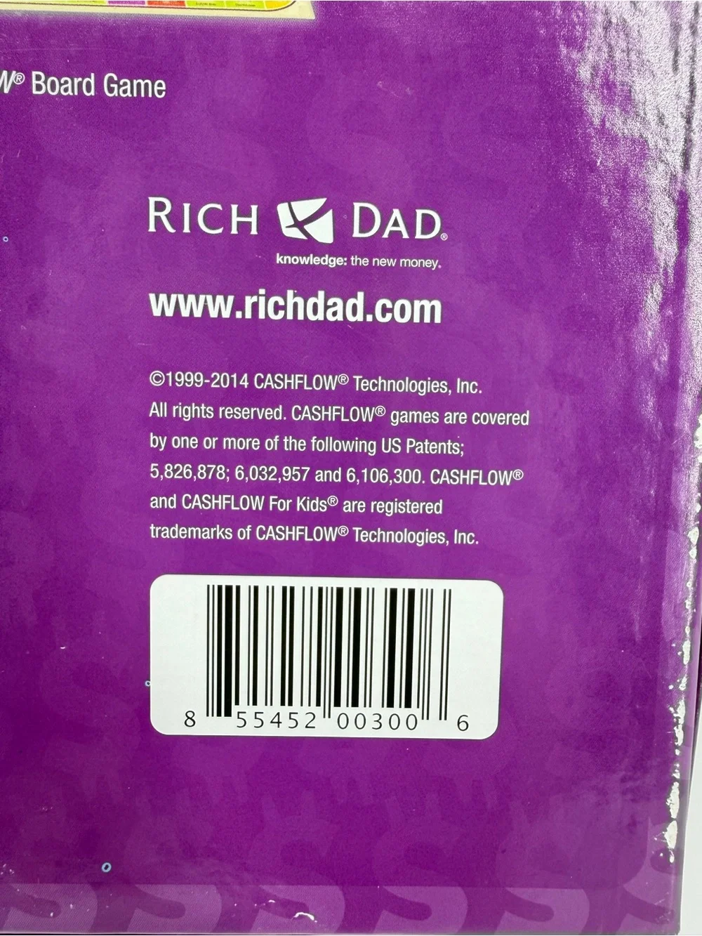 Rich Dad Poor Dad cashflow kids